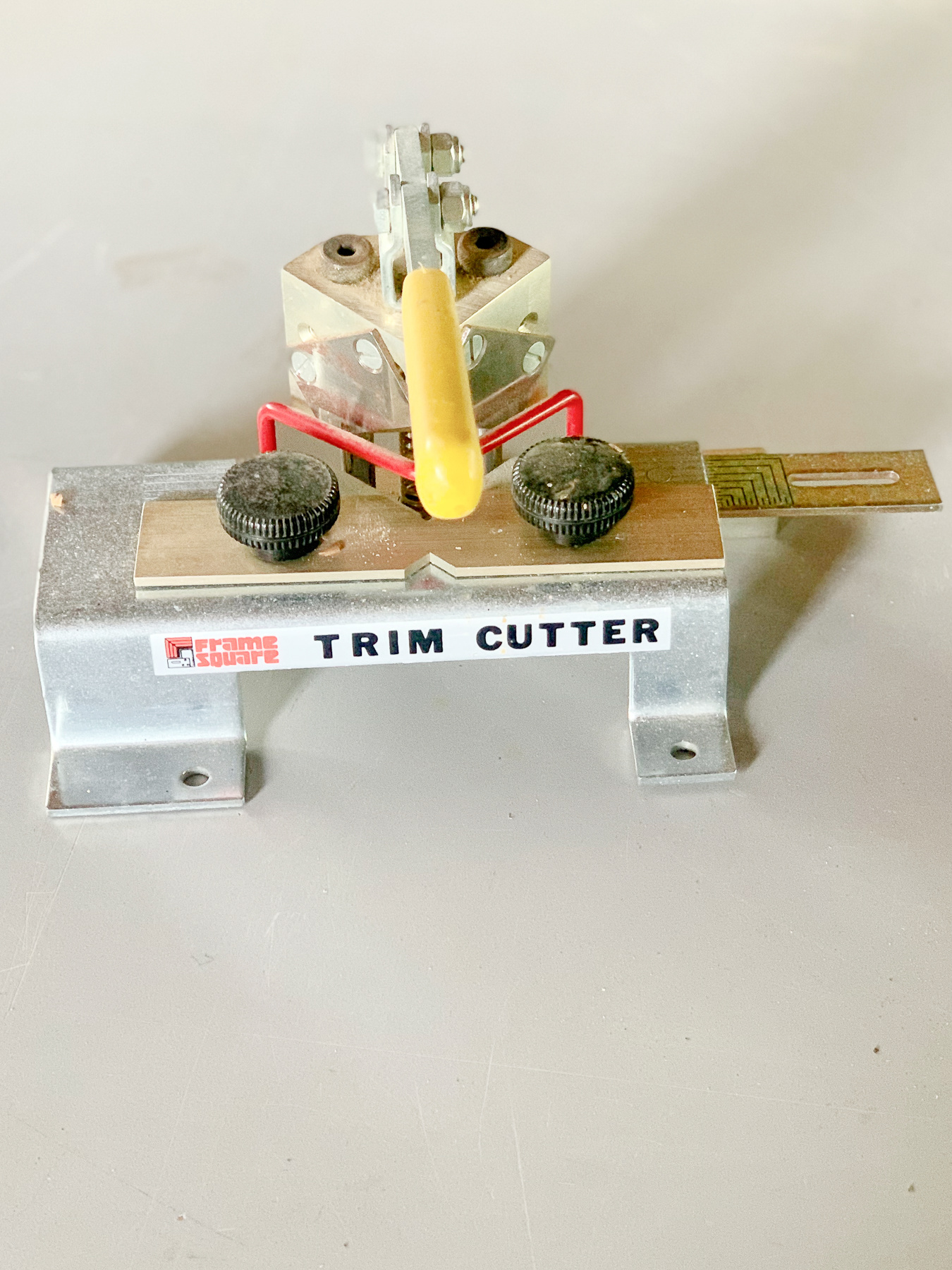 Equipment Lot: Omega Double Miter Saw, ITW AMP VN4 Vnailer, Fletcher 3000 Cutter & Supplies (Used) Item # UE-071922A (Illinois)