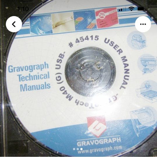 Gravograph GTM40G Engraver (Used) Item # UE-070522A (Connecticut)