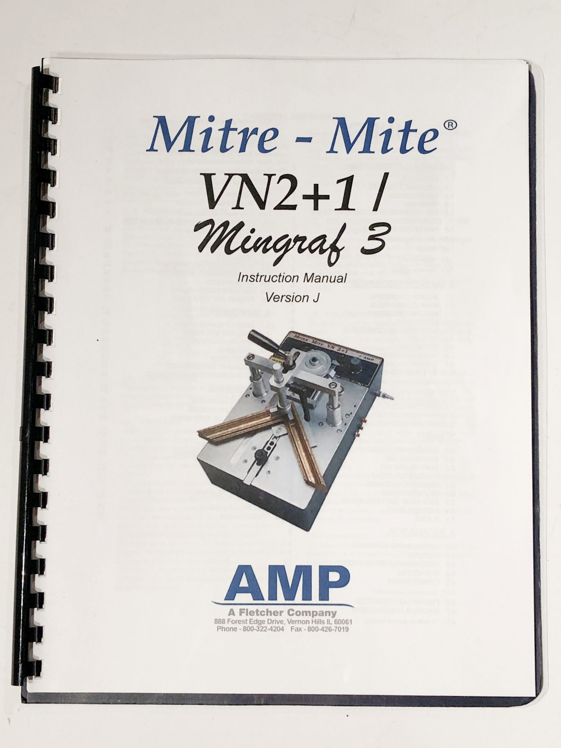 Picture Framing Equipment Lot: Mitre Mite VN2+1 / AMP U300 / Alfamachhine Minigraf 3 Vnailer & Fletcher 48″ 2200 Mat Cutter (Used) Item # UE-072922B (Pennsylvania)