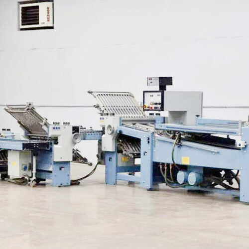 MBO B26 Continuous Feed Paper Folder W/ 8 Page Unit & Mobile Delivery (used) Item # UE-060122A (Ohio)