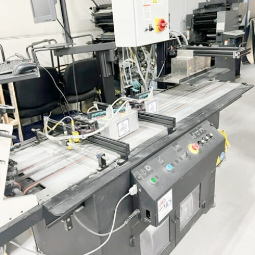 MCS Inkjet System with Turnover (used) Item # UE-062822D (Texas)