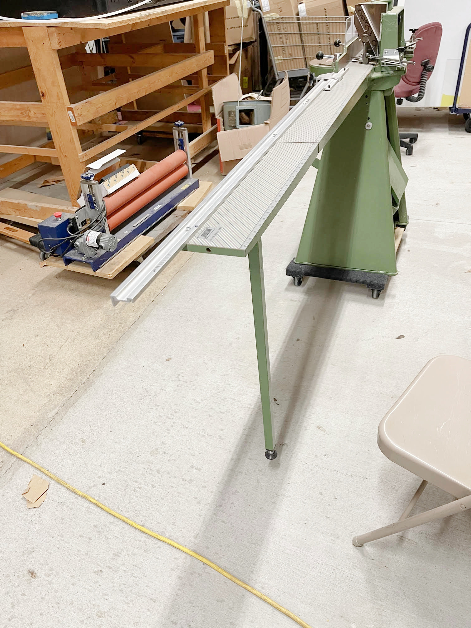 Equipment Lot Wizard 9000Z CMC Mat Cutter, Morso Chopper & Graphtec