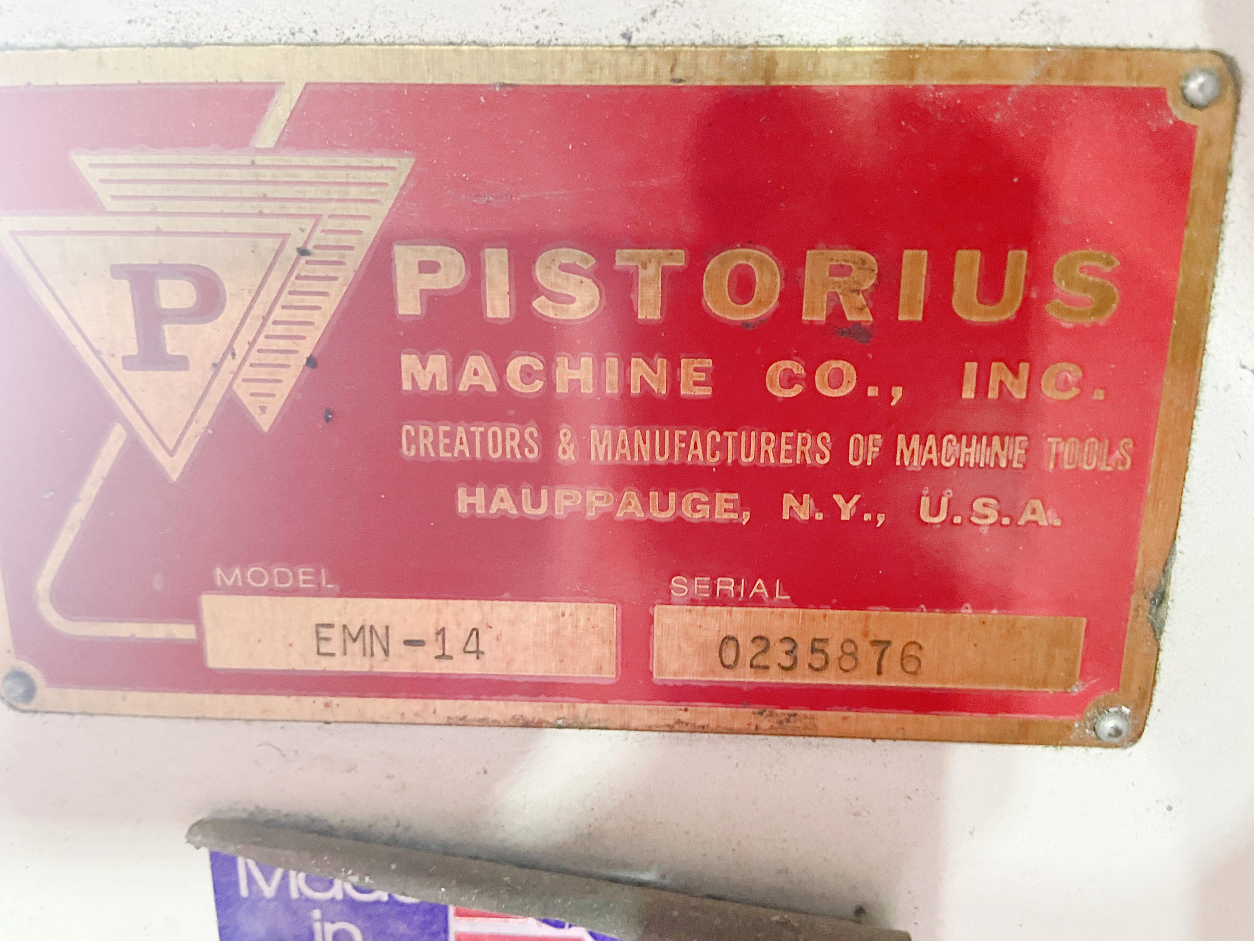 Pistorius EMN-14 Double Miter Saw (used) Item # UE-051322A (Kansas)