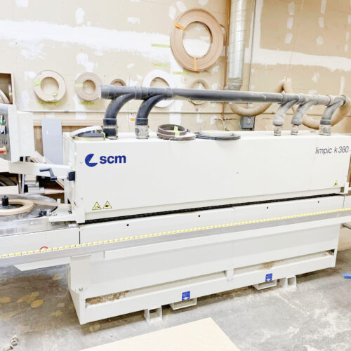 SCM OLIMPIC K 360 Single Sided Edgebander (used) Item # UE-051922B (Georgia)