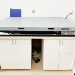 Equipment Lot: Inmes IM300P Saw, Vacuseal 4468H Dry Mount Press, Cassese CS299M Frame Joiner & Wizard 8000 CMC Cutter (Used) Item # UE-060622A (California)