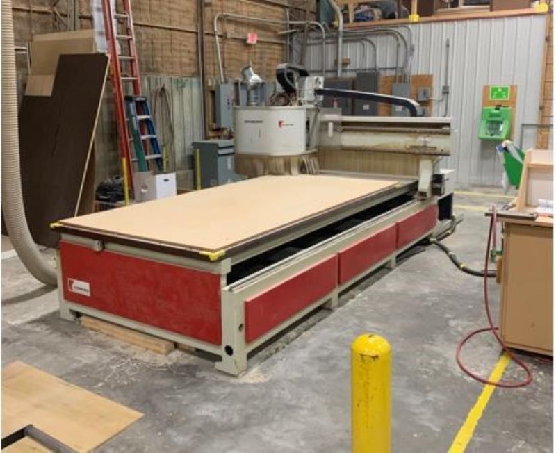 COSMEC “CONQUEST 510” CNC ROUTER (ATC & BORING) (used) Item # UE-091422A (Midwest)