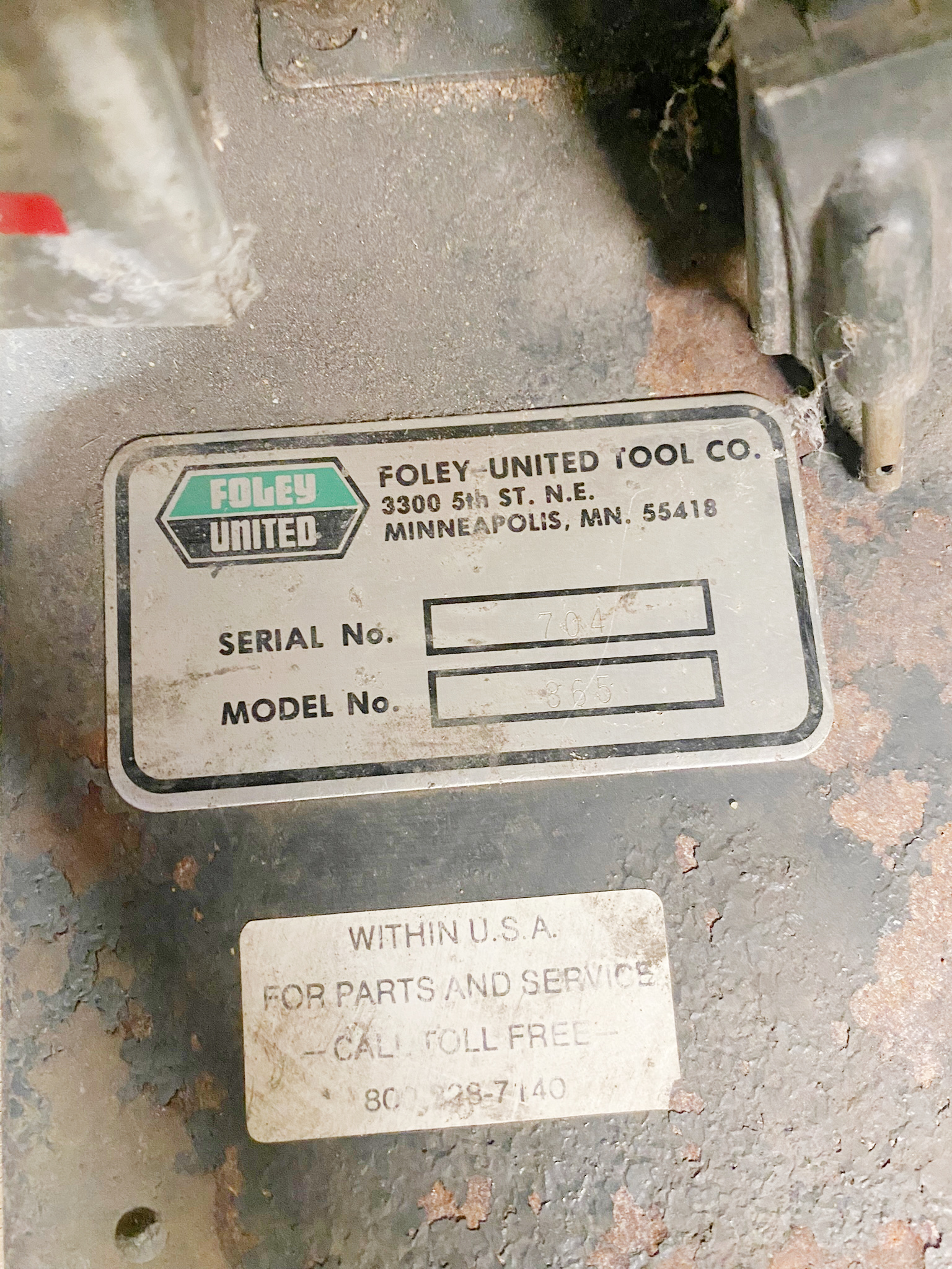 Equipment Lot: Foley Belsaw Industrial Knife Grinder / Blade Sharpeners (used) Item # UE-091522A (Wisconsin)