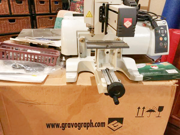 Gravograph / Gravotech M40 Rotary Engraver (Used) Item # UE-082322E (Texas)
