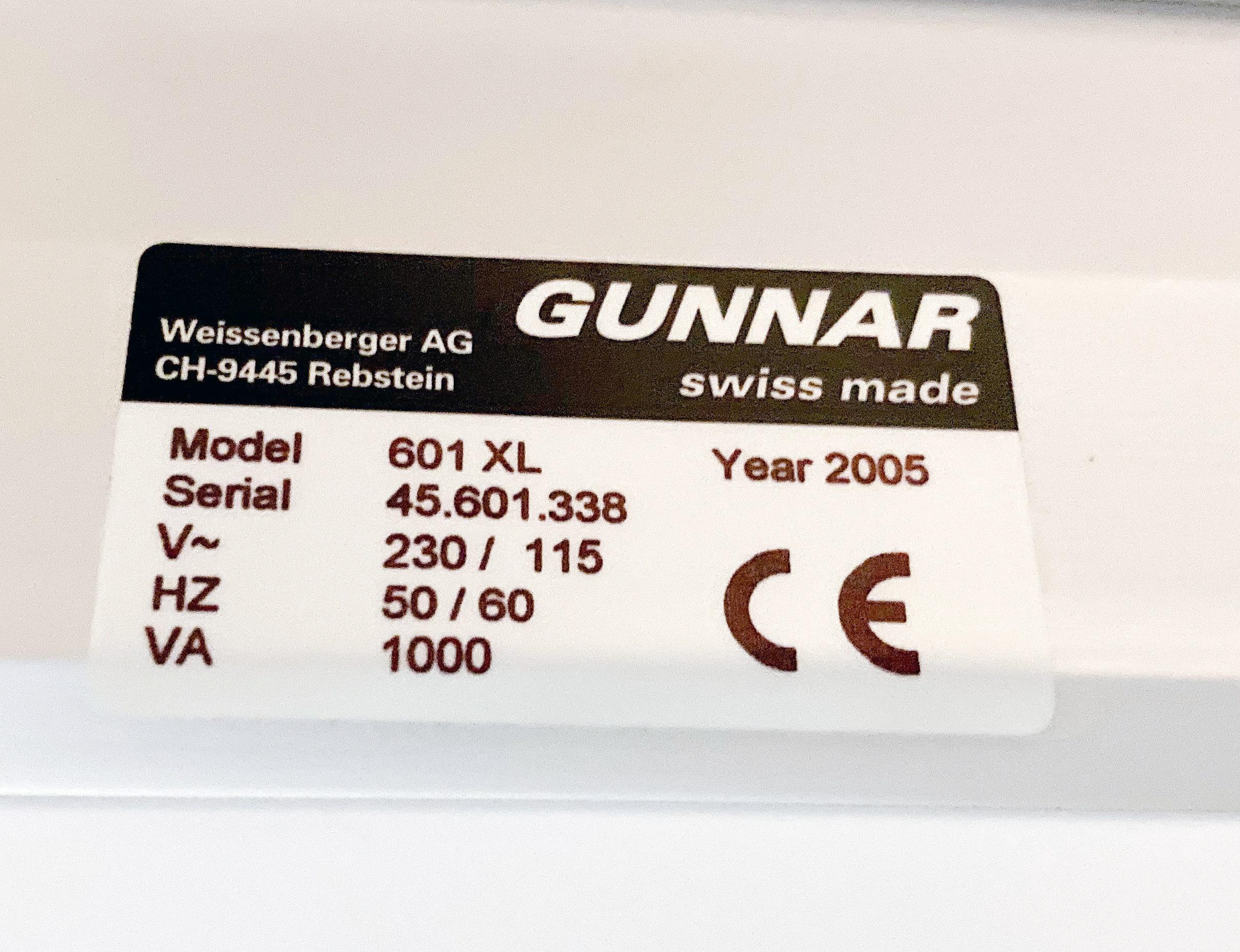 Gunnar 601XL CMC Computerized Mat Cutter (used) Item # UE-082322B (California)