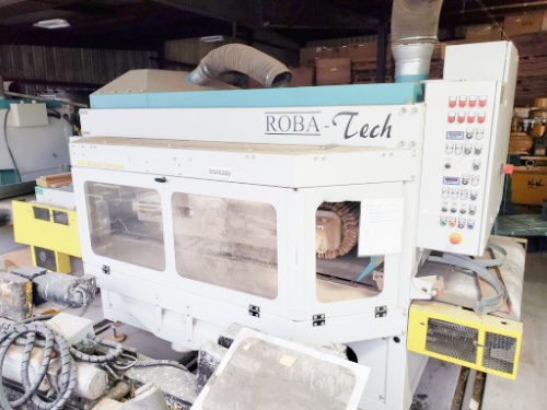 MB Robatech 1300/2 Rotational Brush Sanding Machine (Used) Item # UE-092822B (Pennsylvania)
