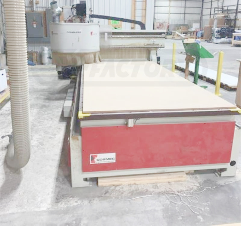 Cosmec Conquest 5×10″ CNC Router (Used) Item # UE-101122C