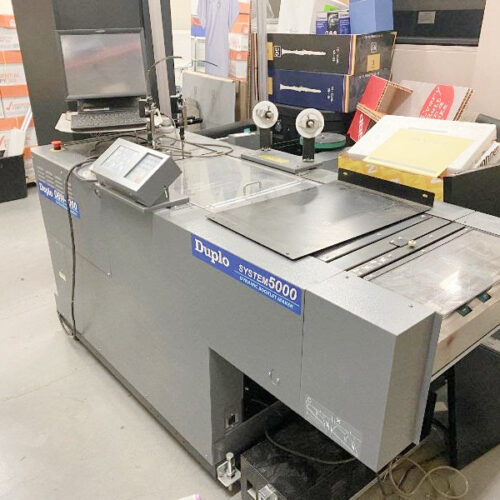 Duplo System 5000 In-line Booklet Making System (used) Item # UE-102522A