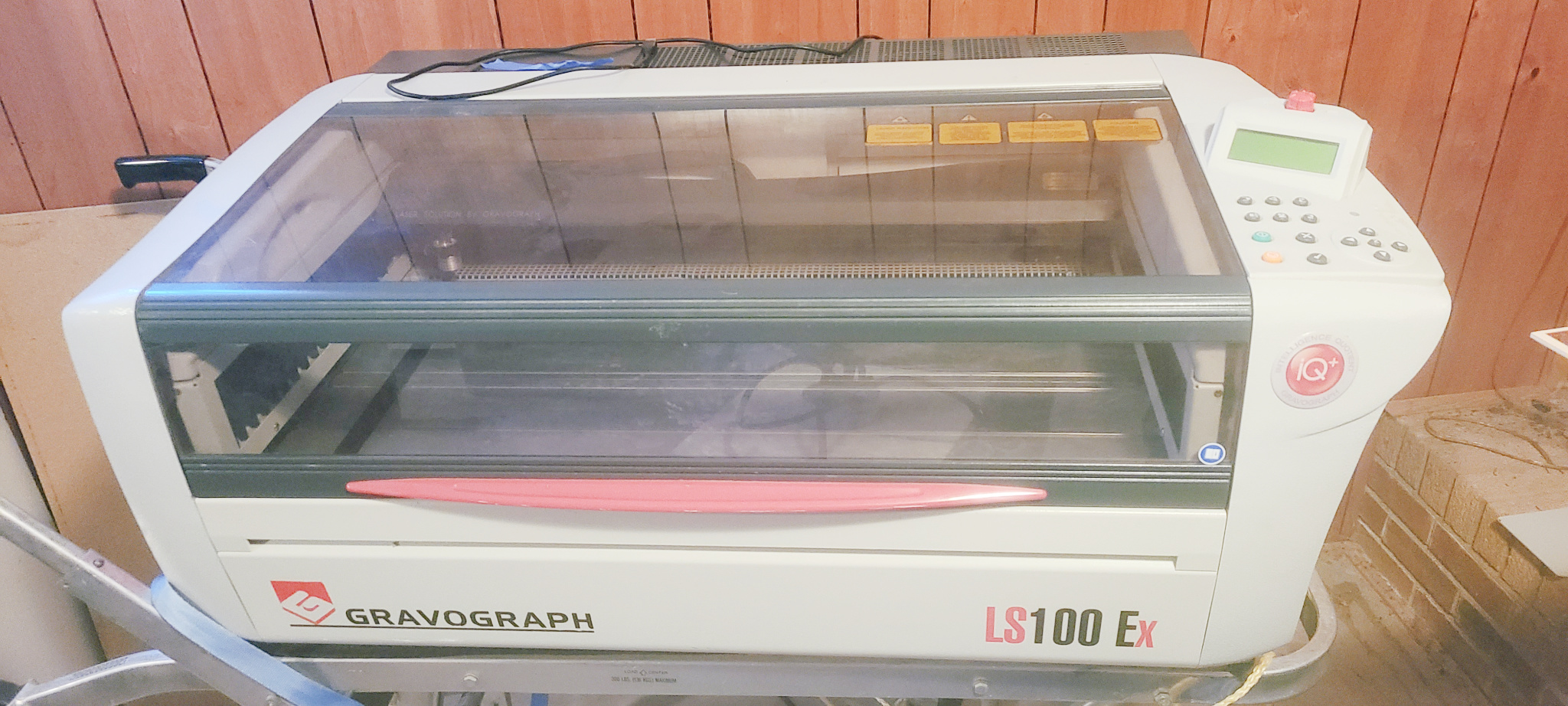 Gravograph LS100EX Laser Engraver (used) Item # UE-102122A