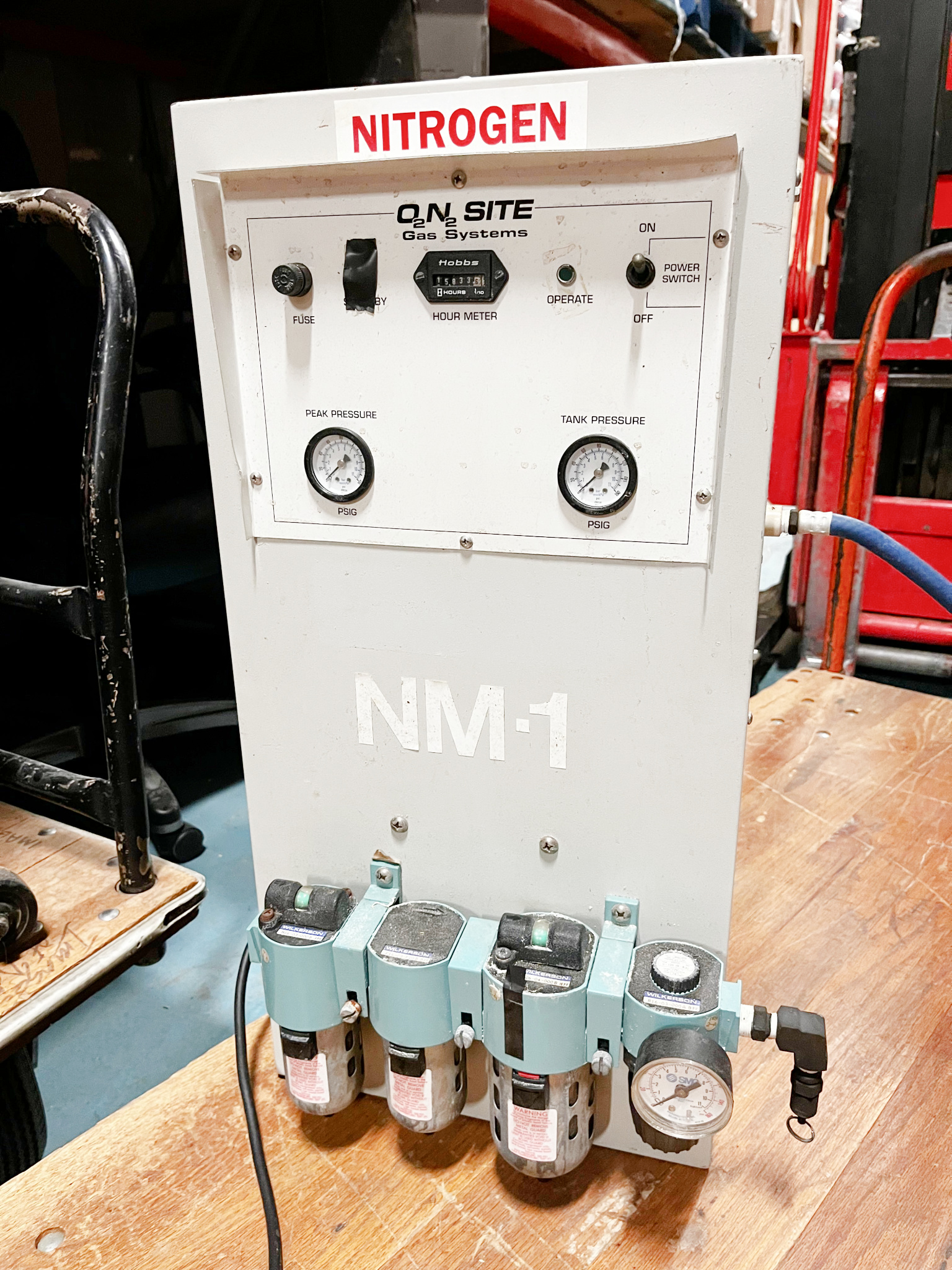 Equipment Lot: ITW AMP Mitre-Mite VN42 Underpinner, Vacuseal 4468H Press, Seal Laminator & Supplies (used) [Omaha Nebraska] Item # UE-101822A