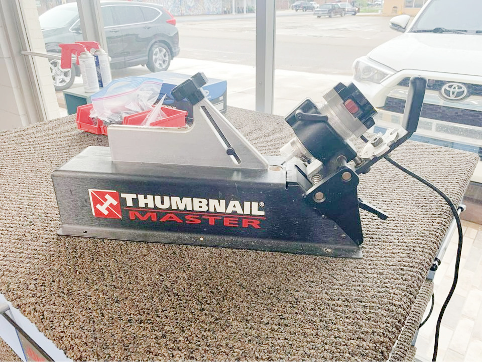Thumbnailer Master Router (used) Item # UE-100322B (Louisiana)