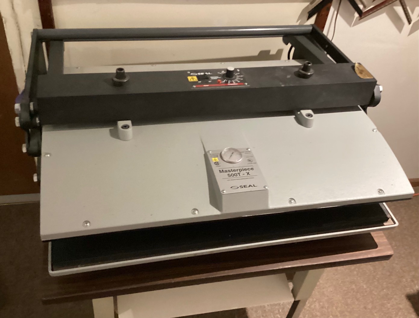 Used Seal Masterpiece 500T-X Mechanical Heat Press