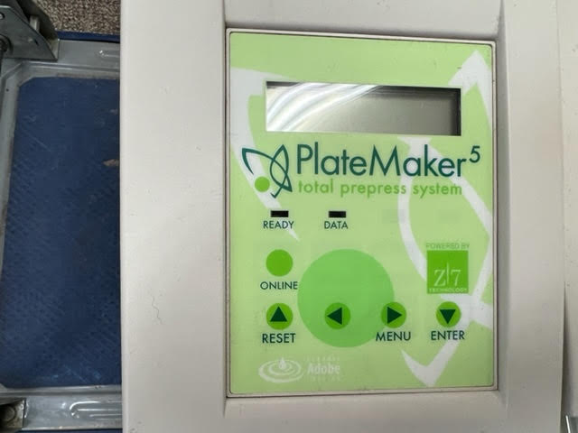 Xante Platemaker 5 Plate Printer (Used) Item #UE-110722A