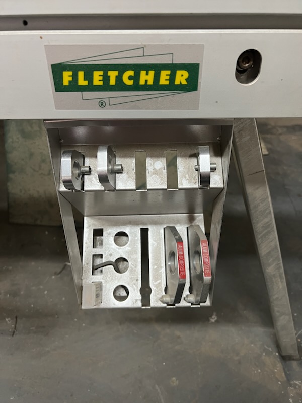 Equipment Lot: FSC – Fletcher Substrate Cutter, Joinrite 60″ Canvas Stretcher, Vacuseal (Bienfang / D&K) 4468H Vacuum Dry Mount Heat Press (Used) [New York] Item # UE-122822C