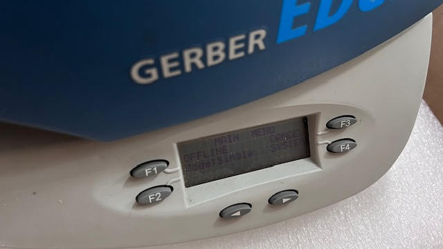 Gerber Edge FX Thermal Transfer Printer (Used) Item # UE-122222D