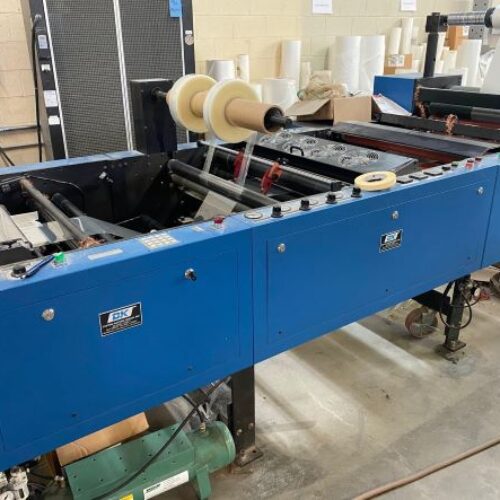 D&K Double Kote NT ACCU II HS 2-sided Film Laminator + Corona Treater (Used) Item # UE-011223B