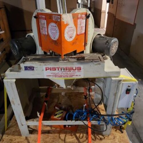 Picture Framing Equipment Lot: Pistorius MN200 Double Miter Saw, Fletcher 3000 60