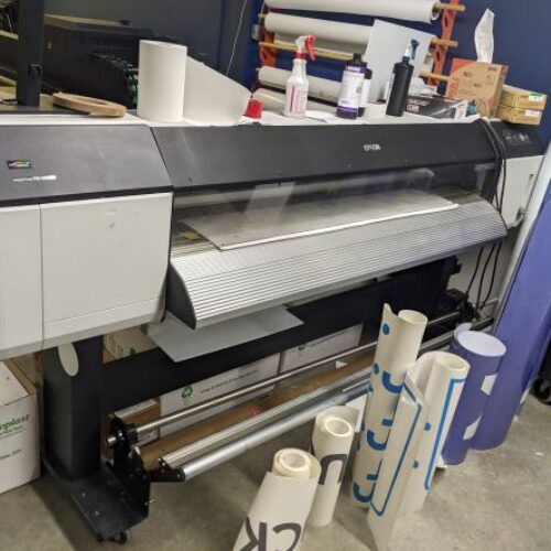 Equipment Lot: Epson Stylus PRO GS6000, Hercules Merigraph Polymer Plate System Lot, & Nova Polymers 24″ x 30″Orbital X Photopolymer Processor (Used) Item # UE-012023D