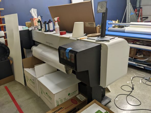 Equipment Lot: Epson Stylus PRO GS6000, Hercules Merigraph Polymer Plate System Lot, & Nova Polymers 24″ x 30″Orbital X Photopolymer Processor (Used) Item # UE-012023D