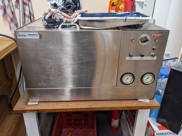 Equipment Lot: Epson Stylus PRO GS6000, Hercules Merigraph Polymer Plate System Lot, & Nova Polymers 24″ x 30″Orbital X Photopolymer Processor (Used) Item # UE-012023D