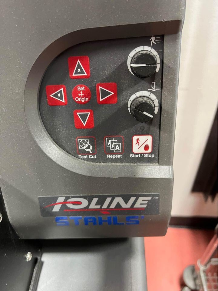 Ioline Appliqué Sports Lettering Cutter Model 300 System Mfg # 108380 (Used ) Item # UE-022123B