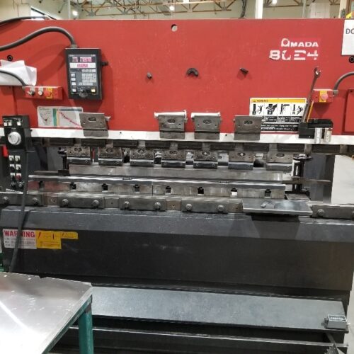 80 Ton Amada RG-8024 LD CNC Hydraulic Press Brake (Used) Item # UE-022123C