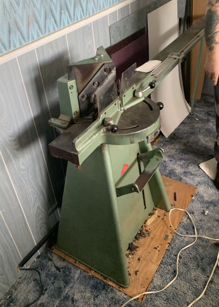 Picture Framing Equipment Lot: Wizard 5000 CMC, Fletcher 3100 Cutter, Cassese CS79 Joiner, Seal Masterpiece 500T-X Press, Morso Chopper, Shrink Wrapper, & Fletcher 3000 Multi Material Cutter (Used) Item # UE-032123A