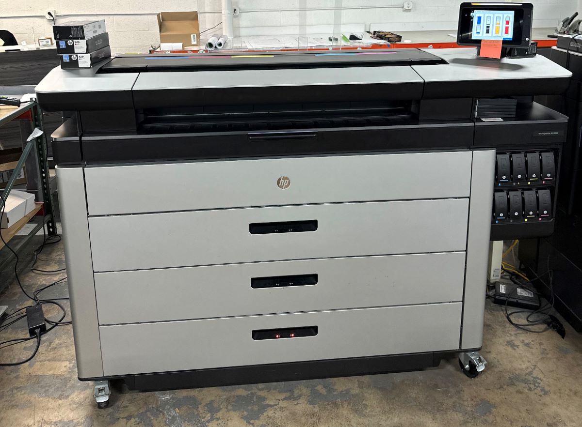 HP PageWide XL 8000 Printer (Used) Item # UE-042123A