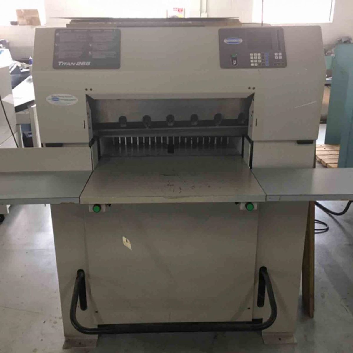 Challenge Titan 265 Paper Cutter (Used) Item # UE-042323A