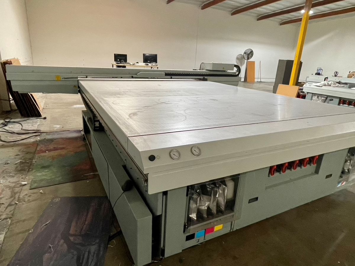 Oce Arizona 660XT / 660 XT Large Format Flatbed Printer (Used) Item # UE-042723B
