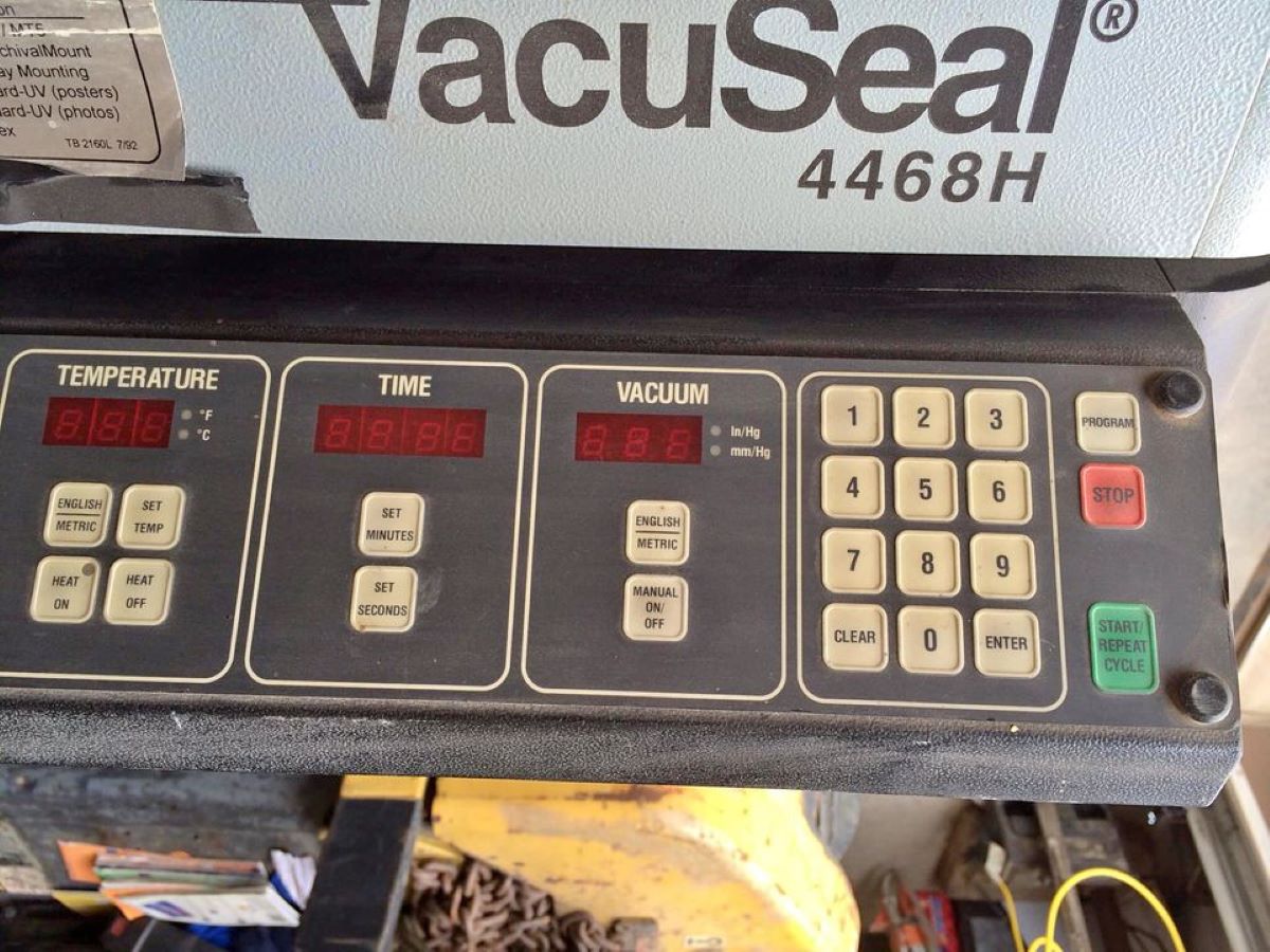 VacuSeal 4468H Vacuum Heat Press (Used) Item # UE-050423B