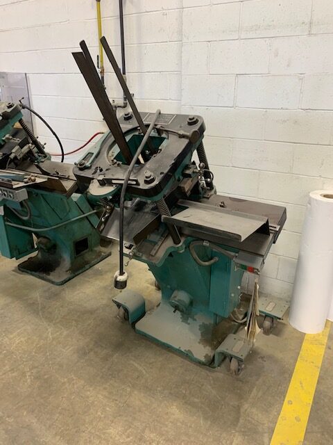 Equipment Lot: Muller Martini Model 321 Saddle Stitching Machine, Polar 137 XT 54″ Paper Cutter with loading & unloading system, PMC F Series 7″ x 7″ High Pile Die Cutter, MBO B30-C Continuous Feed Paper Folder, Dick Moll Marathon Folder Gluer (Used) Item # UE-052223D