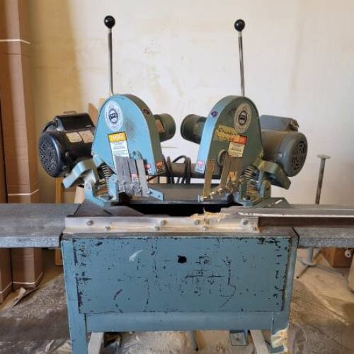 CTD D20R Double Miter Saw w/ Measuring Table (Used) Item # UE-061423A