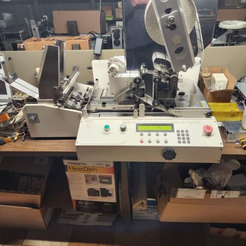 Rena T-750 Inline Tabber with Feeder (Reconditioned) (Used) Item # UE-070623C