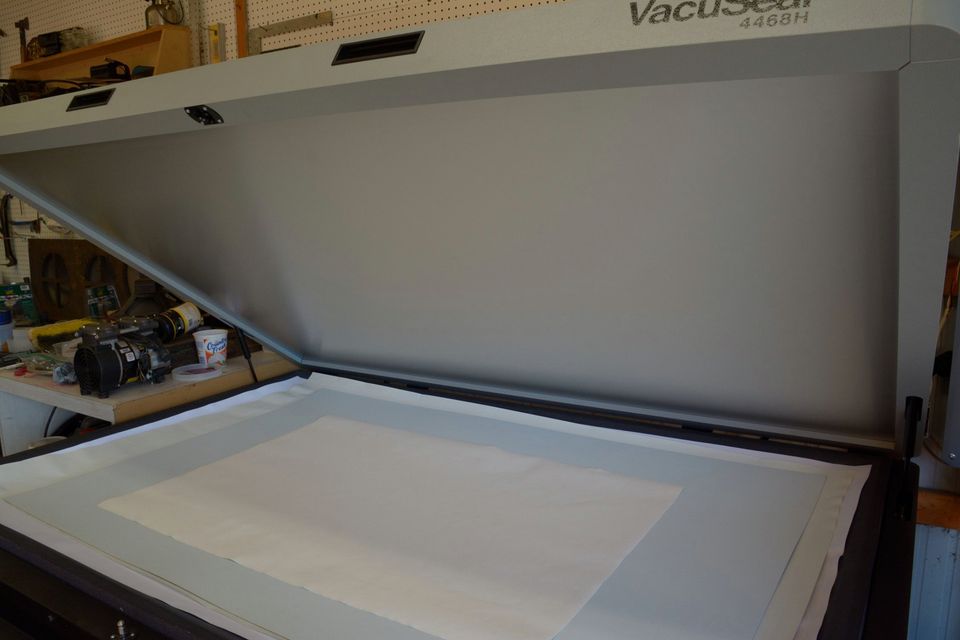 Vacuseal 4468H Vacuum Heat Dry Mount Press (Used) Item # UE-082223E
