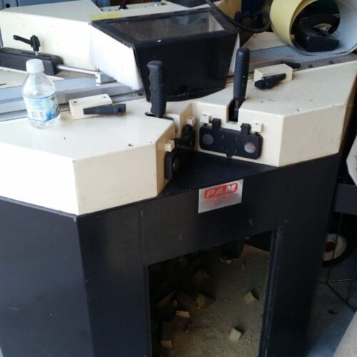 Equipment Lot: Brevetti CE Double Miter Saw & Esterly Speed-Mat Mat Cutter 40x60 (Used) Item # UE-091123B