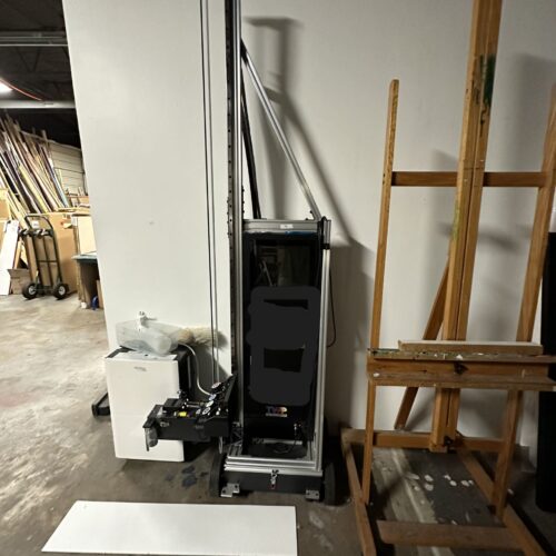 Equipment Lot: The Wall Printer TWP SL-UV Wheel Wall Printing Machine & Tensador II T-125 48