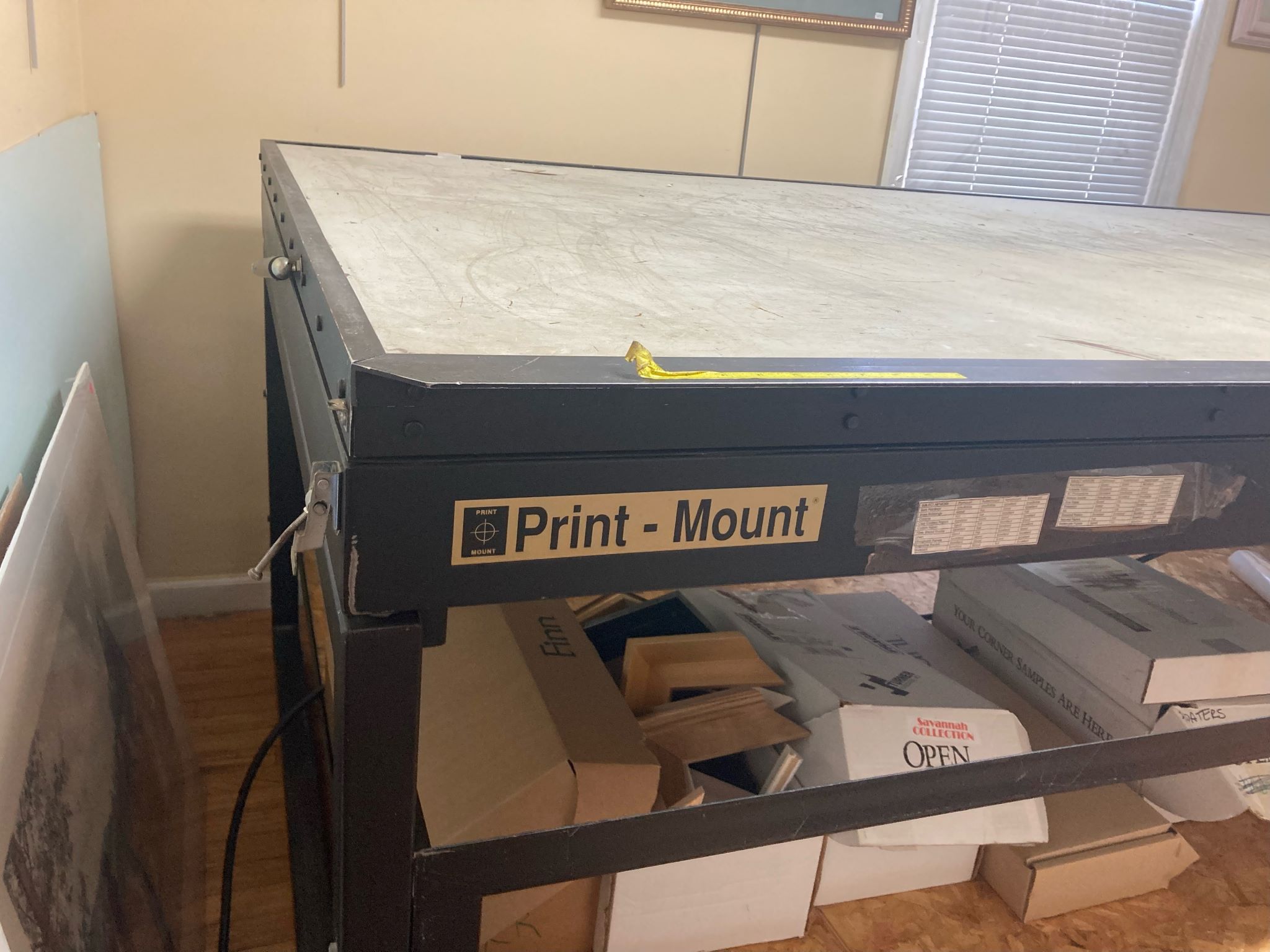 Print Mount Hot Shot Heated Vacuum Press (Used) Item # UE-091823B