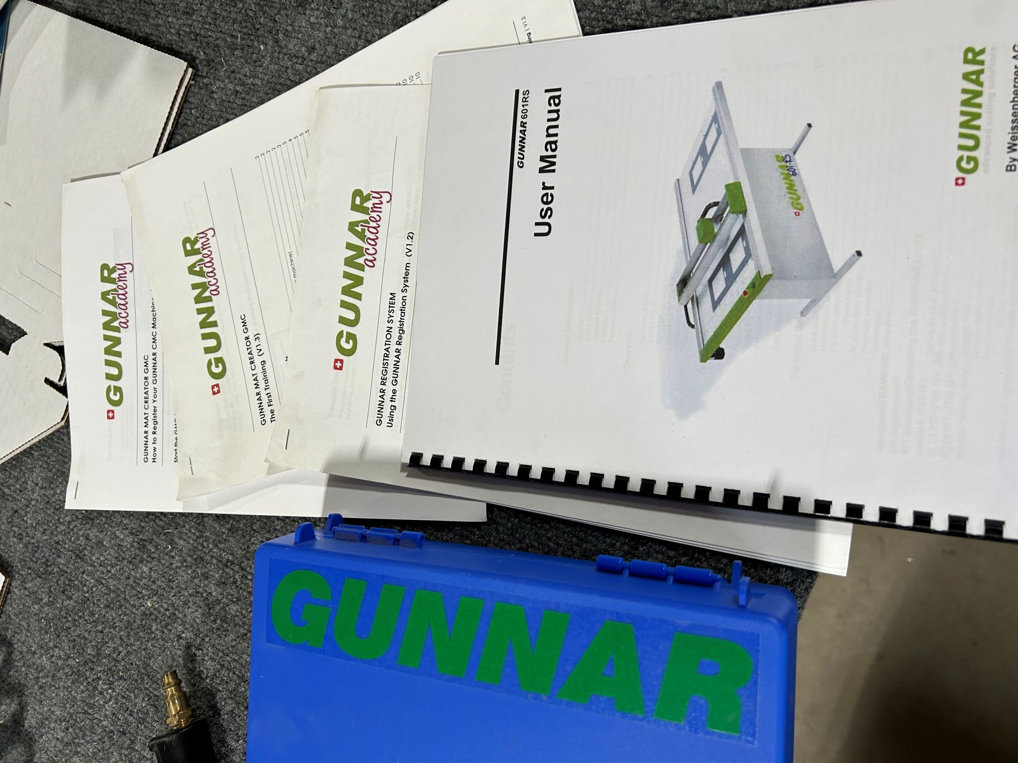 Gunnar 601-RS CMC Mat Cutter (Used) Item # UE-110323B