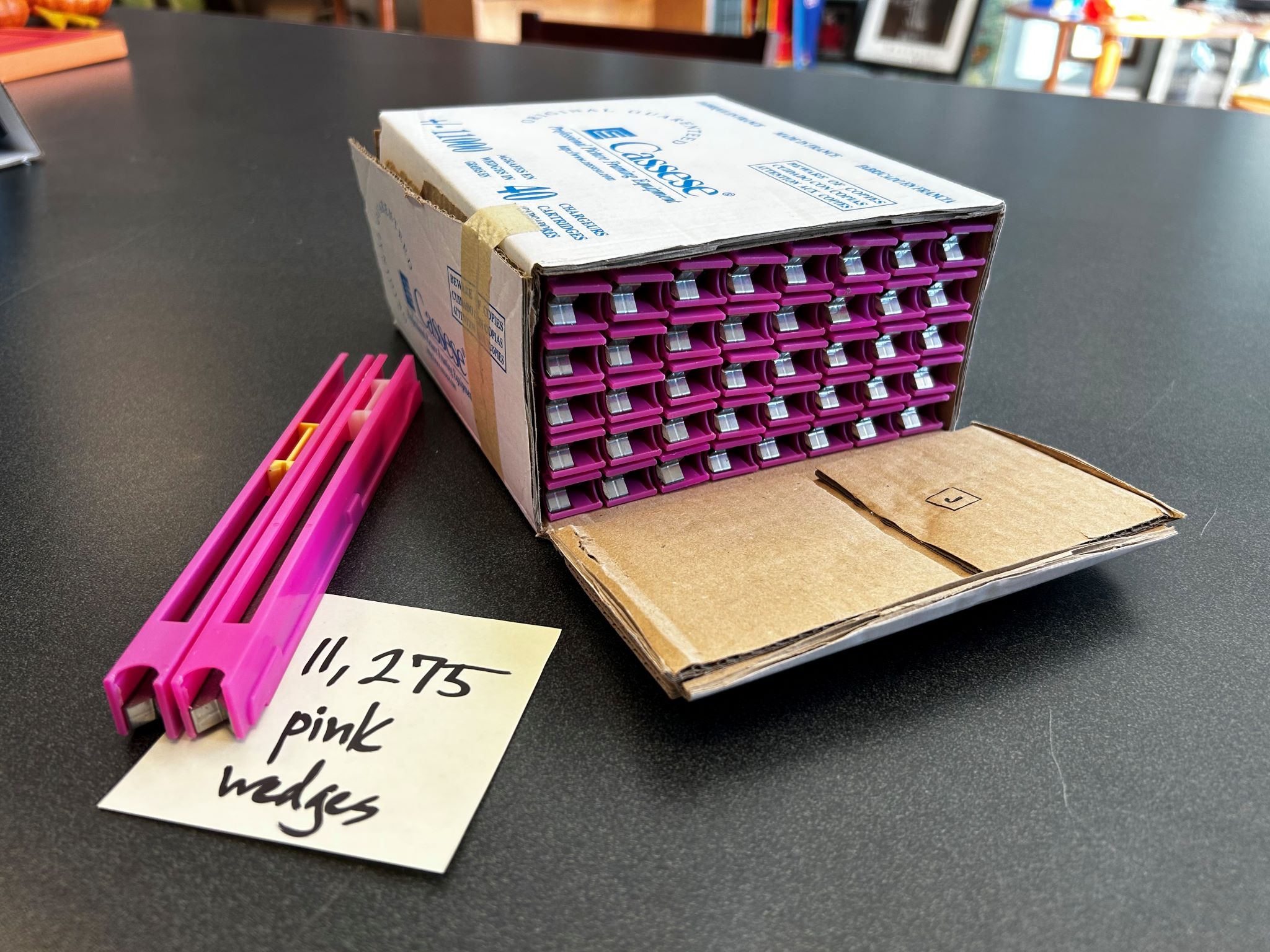 Cassese Cartridges Wedges ( Genuine / Original ) Vnails / V-nails Lot (Used) Item # UE-112723A