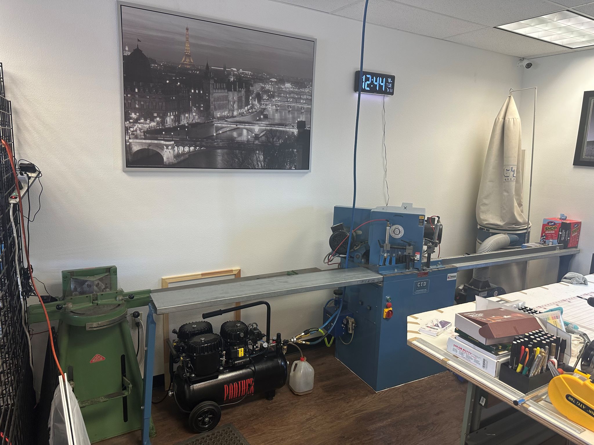 Equipment Lot Art Frame Shop Equipment & More for Sale