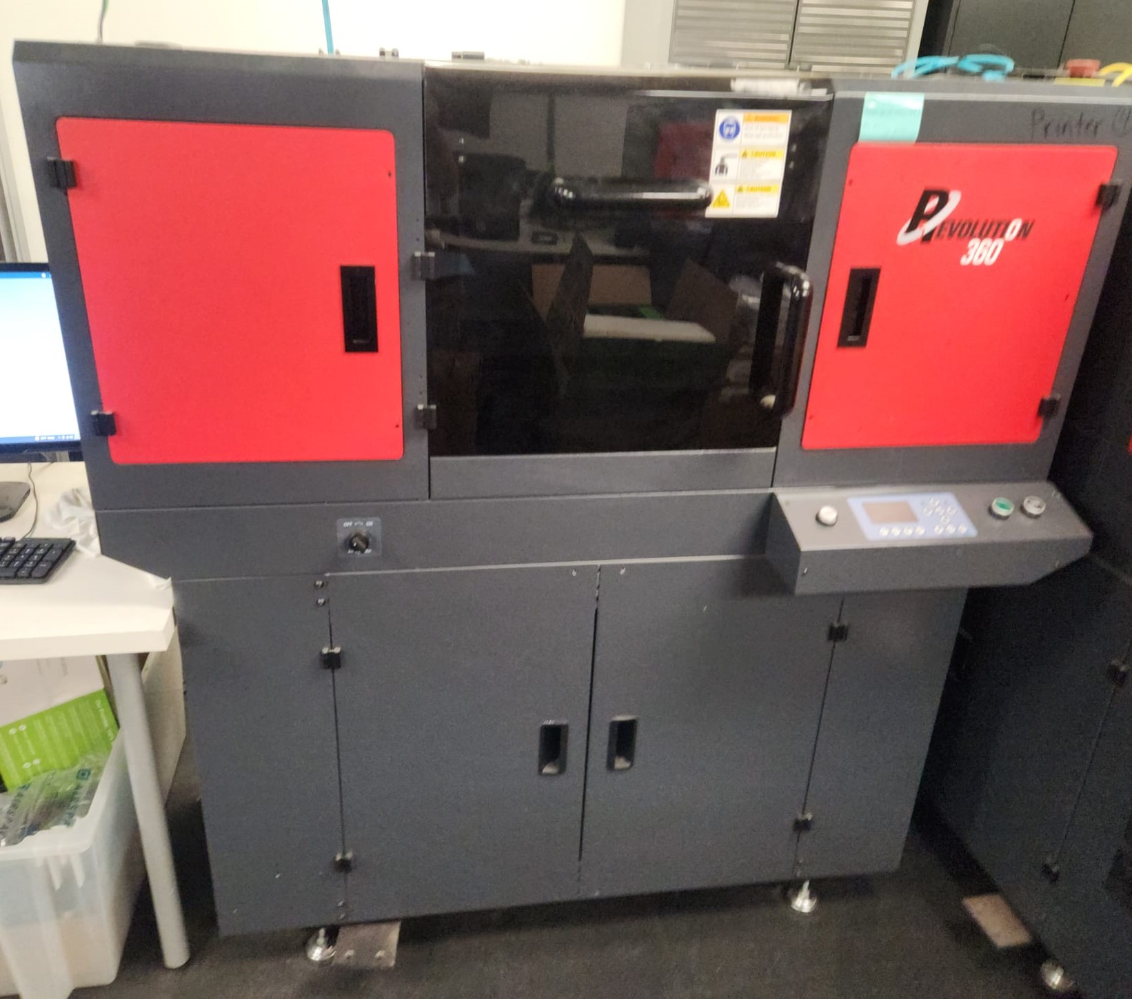 Equipment Lot: Innovative Digital Systems Revolution 360° – Model 2.0 UV Rotary Printers (Used) Item # UE-121123D