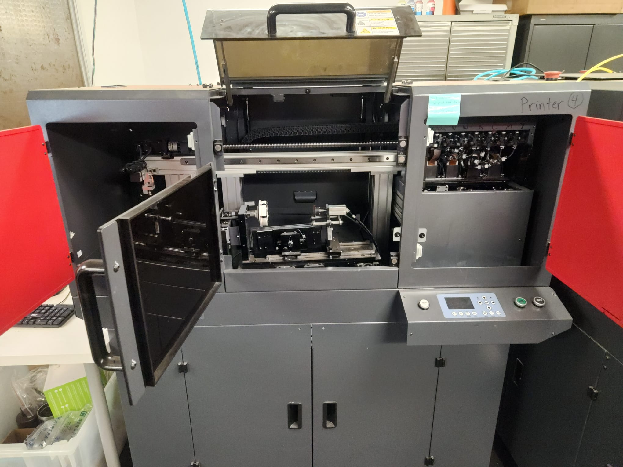 Equipment Lot: Innovative Digital Systems Revolution 360° – Model 2.0 UV Rotary Printers (Used) Item # UE-121123D