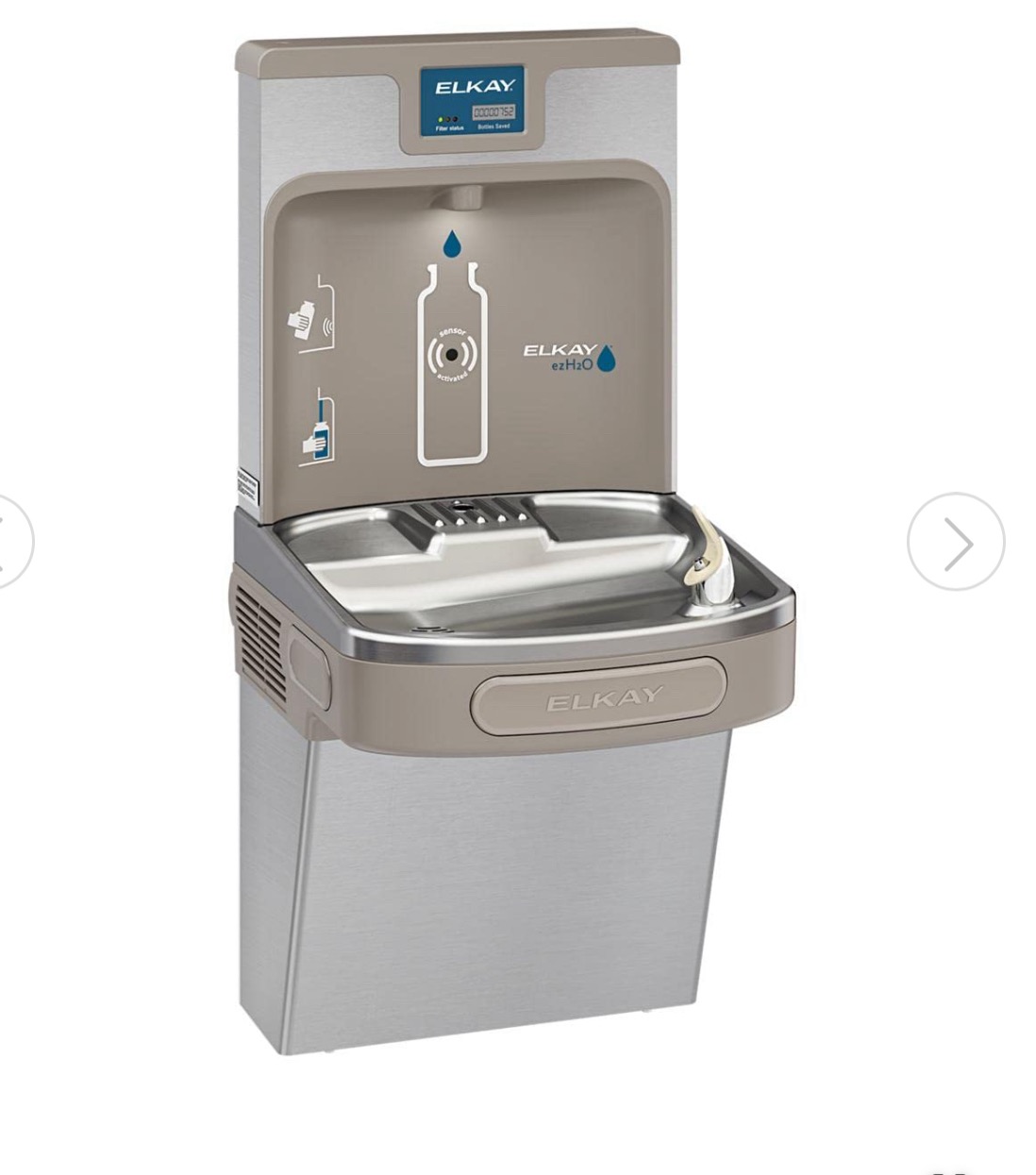 Elkay LZS8WSSP Bottle Filling Station and Cooler (Used) Item # UE-121123F