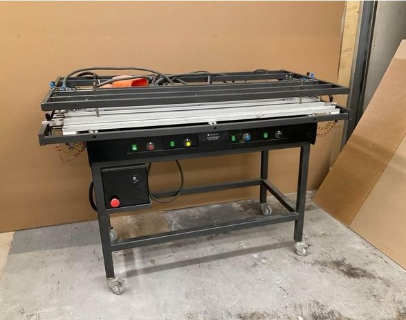 Equipment Lot: EFC EF-200 Diamond Polisher & Shannon HRK Series Plastic Sheet Bending Machine (Used) Item # UE-010824A