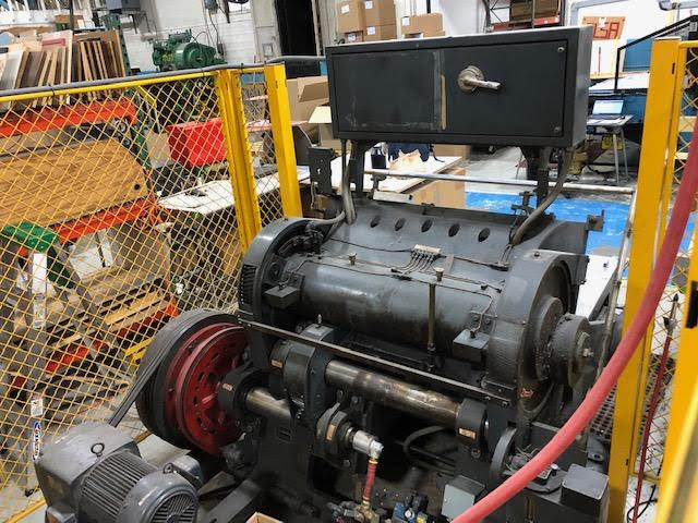 Equipment Lot: Thomson 30×40″ Die Cutting Press & Minster Piece-Maker 60 Ton P2-60-24 Press (Used) Item # UE-020224A